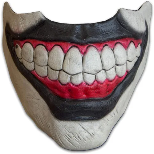 Vista 2 de Disfraz de payaso Twisty con accesorio para la boca para adulto talla única