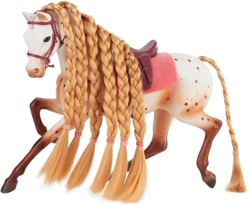 Vista 4 de Breyer Serie Horses Freedom Tess & Birdie- Caballo inglés y jinete Modelo # B-FS-10652