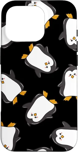 Vista 19 de Carcasa para iPhone 11, diseño de pingüinos