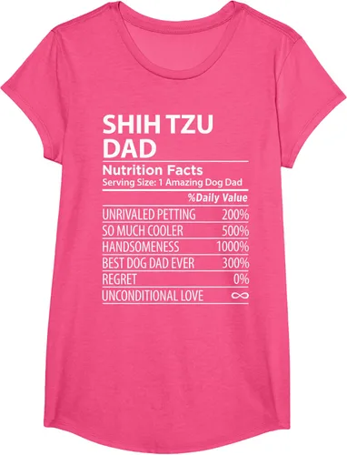 Vista 19 de Shih Tzu Dad - Camiseta divertida para dueño de perro Shih Tzu, Negro