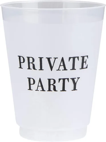 Vista 10 de Santa Barbara Design Studio Party Shot Glass - 10 vasos reutilizables de plástico sin BPA, 2 onzas, tequila de sal y lima