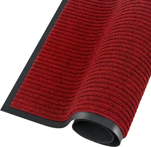 Vista 6 de fani Tapete negro resistente para entrada interior y exterior, impermeable, de perfil bajo, tapete de entrada para puerta delantera, patio, parte