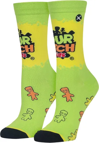 Vista 25 de Odd Sox Calcetines Candy Novelty Crew – Grande/Mediano – Mezcla de algodón suave – Dulces masticables agridulces – Divertidas golosinas coloridas