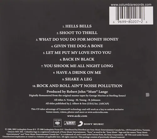 Vista 2 de ACDC Back in Black