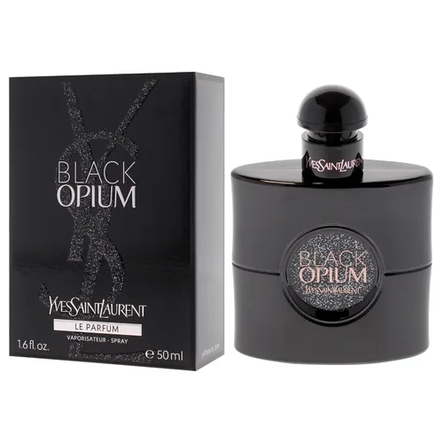 Vista 4 de Black Opium Le Parfum de Yves Saint Laurent para mujer - 1.6 oz de Parfum en aerosol