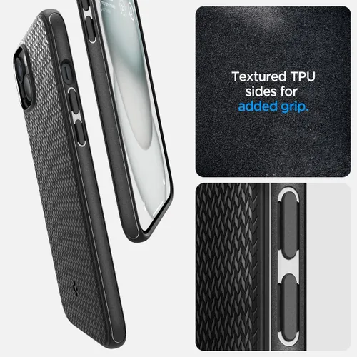 Vista 12 de Spigen Mag Armor MagFit - Funda diseñada para iPhone 15, para iPhone 14 (2023) [protección de grado militar] compatible con MagFit, color negro mate