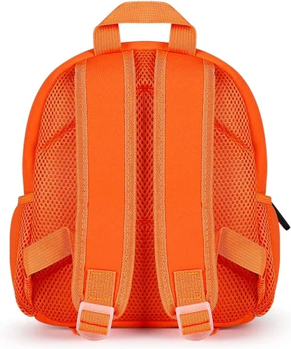 Vista 2 de Umtiti Mochila para niños pequeños, linda mochila preescolar de dibujos animados de animales para niñas de 1 a 5 años, regalo para niños, Fox 3D
