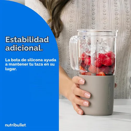 Vista 8 de nutribullet® Turbo Tumbler Edition, licuadora personal, beige duna Beige (Dune Beige)