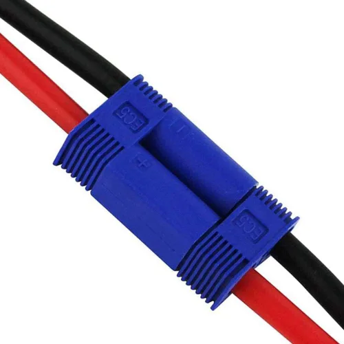 Vista 4 de 2pcs macho EC5 a hembra EC5 adaptador de conector con 10awg 30CM