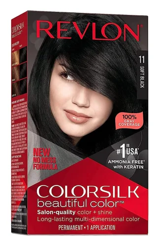 Vista 4 de Revlon ColorSilk Beautiful Color 41 marrón medio 1 ea (paquete de 5)