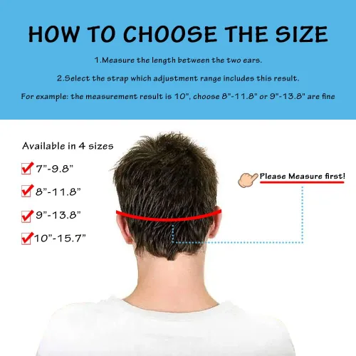 Vista 6 de Paquete de 4 correas ajustables para gafas, retenedor de lentes duradero e impermeable, soporte antideslizante para lentes de sol