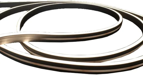 Vista 5 de Lumishore Eclipse 60-0512-1000 - Tira de luz LED neón flexible de 3.3 ft (blanca), cortada a longitud, 60-0512-1000