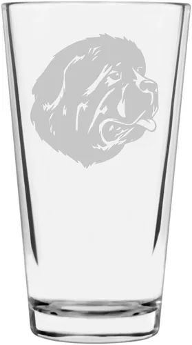 Vista 23 de Podenco Canario - Vaso de pinta de 16 onzas con temática de perro personalizado