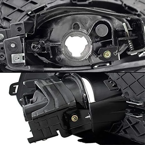 Vista 2 de AKKON - Para Honda Civic 2 puertas 2014 2015 Coupe Lente amarilla para defensa con interruptor + focos