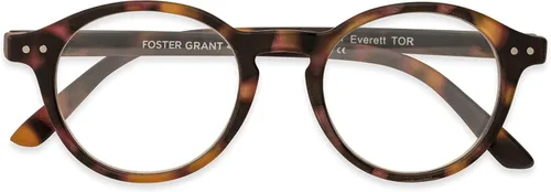 Vista 5 de Foster Grant Everett Pop of Power - Gafas de lectura redondas con luz azul