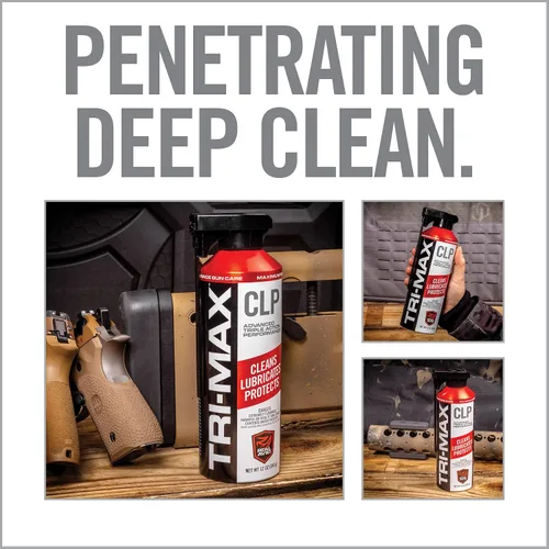 Vista 8 de Real Avid Tri-Max - Aceite de limpieza de pistola CLP de 12 onzas, spray limpiador de pistolas de larga duración con boquilla de dos posiciones