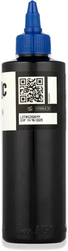 Vista 2 de Botella de tinta triple negra Dynamic Color Co, 8 onzas Sterilized and lot-numbered for full traceability; established American brand trusted by