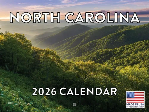 Vista 82 de Calendario de Alabama 2026 para pared, 12 meses, mensual, recuerdos escénicos de AL Hecho en Estados Unidos