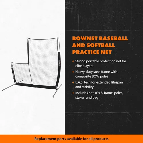 Vista 2 de BownetBaseball and Softball Practice Net