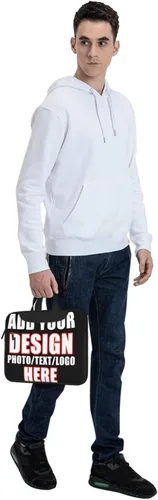 Vista 9 de Bolso bandolera personalizado para laptop para hombres y mujeres