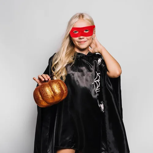 Vista 5 de 4 piezas de máscara de ojos para disfraz de Halloween, accesorios de cosplay de héroe, fiesta de disfraces