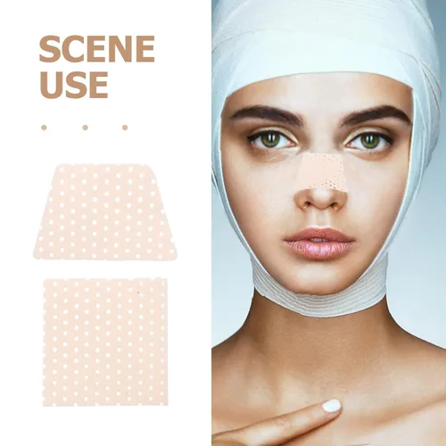 Vista 3 de 2pcs Beige Resin Nasal Support Protector for Nose Shaping