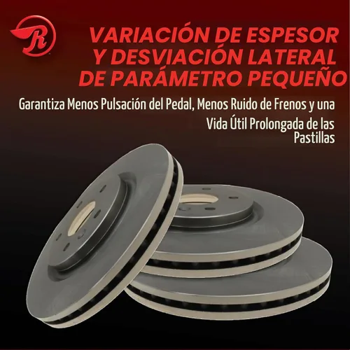 Vista 7 de Raybestos R-Line 680182R - Rotor de freno de disco trasero de repuesto