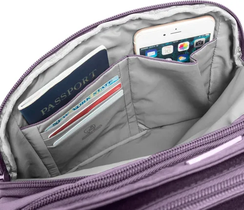Vista 9 de Travelon Bolso bandolera clásico antirrobo NorteSur