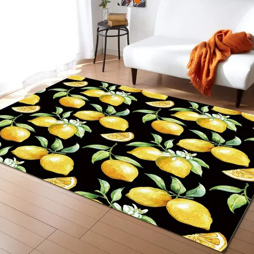 Vista 18 de Alfombras modernas de mediados de siglo cincuenta, colores retro atómicos sin costuras, alfombra de pasillo para exteriores, antideslizante, área