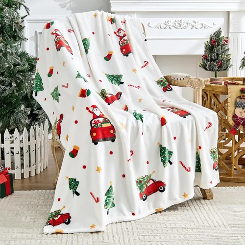 Vista 15 de Edenleaf - Manta de forro polar a cuadros negros para sofá, cálida decoración del hogar Ultra Soft Cozy Fuzzy Blanket for Bed Sofa, Fluffy