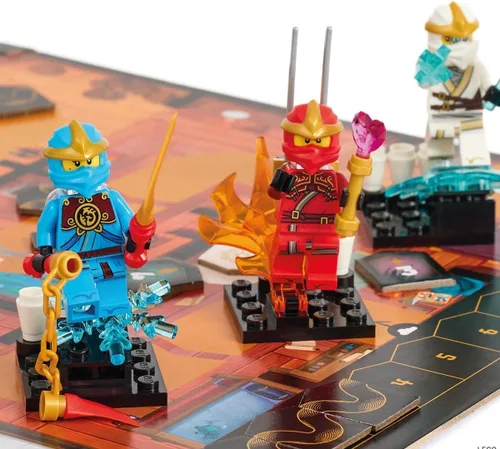 Vista 7 de Asmodee Juego de mesa LEGO Ninjago: Destiny's Bounty Adventures