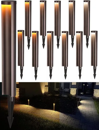 Vista 9 de LEONLITE 5CCT - Luces de paisaje de bajo voltaje, luces LED antirreflejos de 5 W, carcasa de aluminio fundido a presión, impermeable IP65