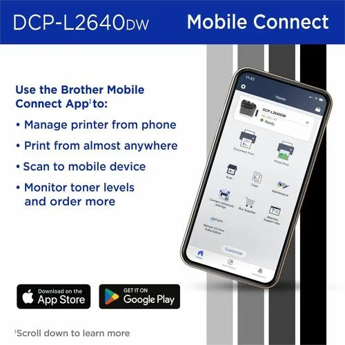 Vista 9 de DAMAGE BOX Brother DCPL2640DW Multifunci