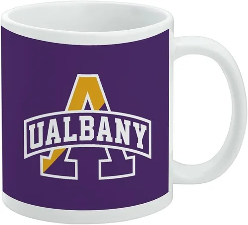 Vista 78 de Taza de cerámica con el logotipo principal de la Universidad Rider, taza de regalo novedosa para café, té y bebidas calientes, 11oz, blanca