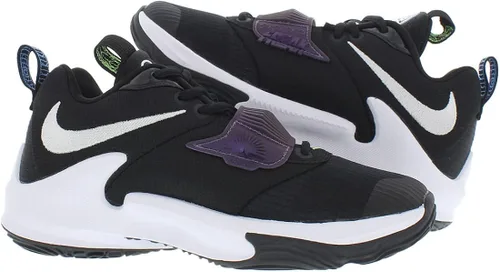 Vista 3 de Nike Tenis de baloncesto Freak 3 (GS) para niños, NegroBlanco-Negro