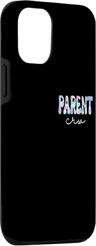 Vista 3 de iPhone 15 Parent Crew Groovy Back to School Cute Teachers Women Girl Case