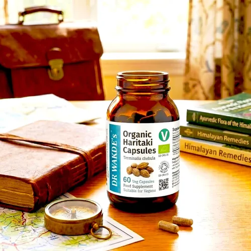 Vista 10 de DR WAKDE'S® Cápsulas Haritaki (Terminalia chebula/Hirda) I 100% Herbal I 60 Cápsulas Vegetales I Suplemento ayurvédico I Descuentos por cantidad I