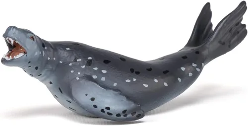 Vista 4 de Papo - Figura realista de foca de leopardo - A partir de 3 años - Colección de vida marina - Juego educativo de mamíferos marinos - Juguete de idea