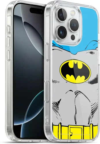 Vista 415 de Head Case Designs Funda de gel con licencia oficial de Batman DC Comics Bat Signal Logos [protección de grado militar] compatible con Apple iPhone 7