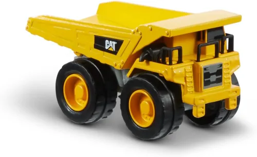 Vista 3 de CAT Construction Toys CAT Construction - Paquete de 3 vehículos de metal fundido a presión, camión volquete/mezclador de cemento/nivelador