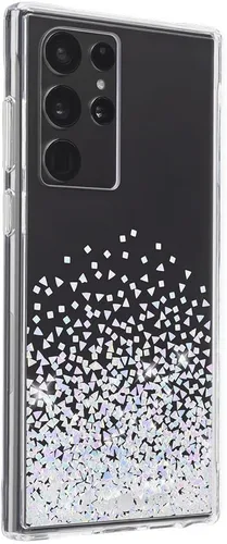 Vista 6 de Case-Mate - Twinkle Ombre - Funda para Samsung Galaxy S22 Ultra - Elementos de lámina reflectante - Protección contra caídas de 10 pies - 6.8