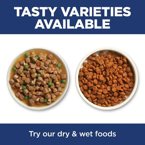 Vista 8 de Hill's Science Diet Adult 7+, Senior Adult 7+ Premium Nutrition, alimento seco para gatos, receta de pollo, bolsa de 4 libras