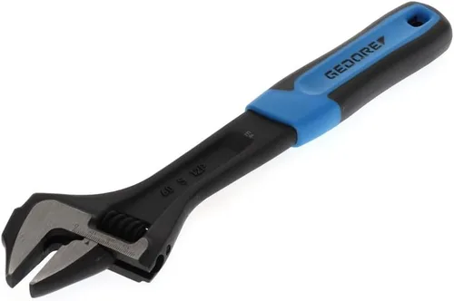 Vista 3 de GEDORE 60 S 6 JP Llave ajustable 6", extremo abierto, fosfatado con mango de plástico