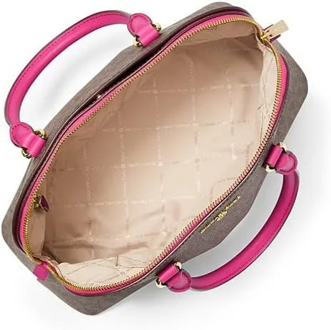 Vista 2 de Michael Kors Cindy - Bolso de cuero y logotipo mediano