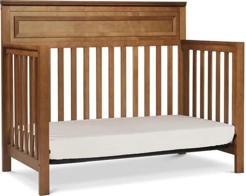 Vista 12 de DaVinci Cuna convertible 4 en 1 de otoño en castaño, certificado Greenguard Gold