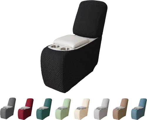 Vista 130 de Fundas de sofá reclinable seccional 100% impermeables para sofá reclinable en forma de L, funda de sofá modular de esquina en forma de L, fundas
