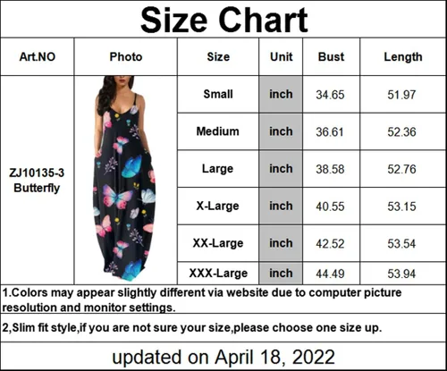 Vista 3 de ZonJie Vestido largo de talla grande para mujer, holgado, estampado, ajustable, africano, con bolsillos