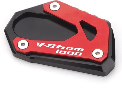 Vista 9 de Soporte lateral de pie para Suzuki para VStrom 1000 DL1000 para V-Strom 1000XT 2014 2020 2021 2022 (color A negro)
