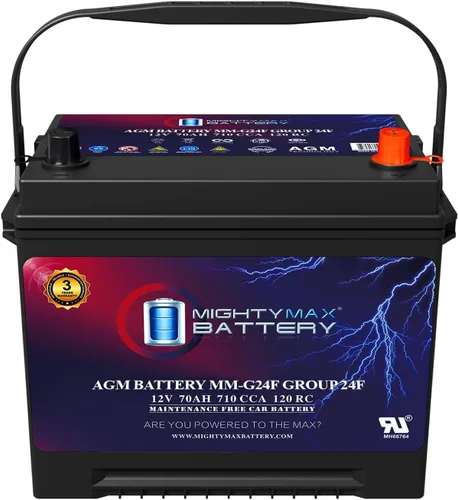 Vista 18 de Mighty Max Battery MM-AUX12 Batería Auxiliar 12 V 12 Ah, 20 RC, 200 CCA Batería AGM recargable para auto