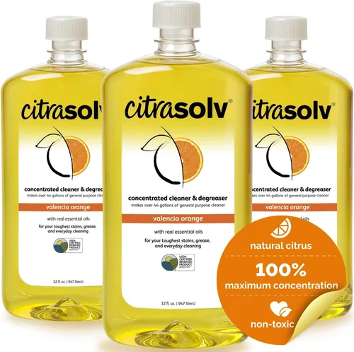 Vista 13 de Citra Solv Limpiador y Desengrasante Concentrado, Desodorizante, Hogar y Exterior, Removedor de Adhesivos, Diluyente de Pintura, Aceite Natural